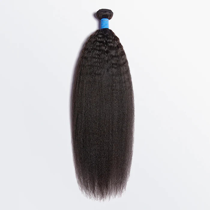 .10-30 Inch Kinky Straight Virgin Brazilian Hair