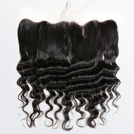 14-20 Inch 13" x 4" Deep Wavy Free Parted Frontal