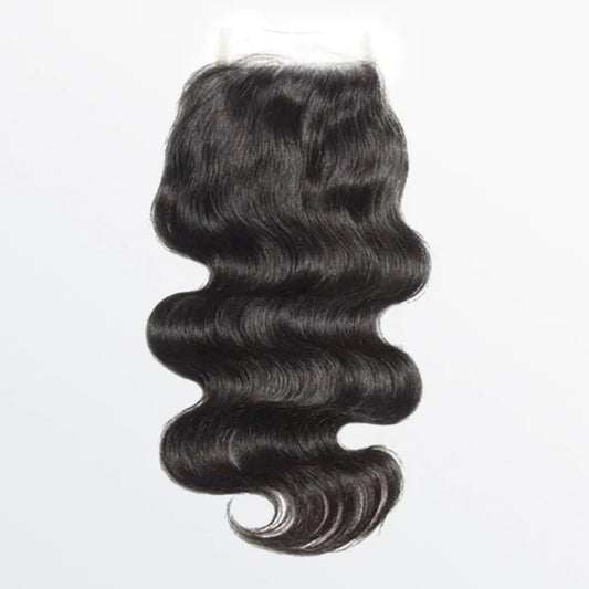 12-20 Inch 4" x 4" HD Body Wave Free Parted Lace Closure