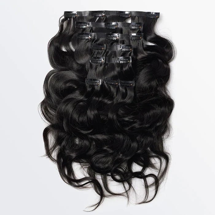 .18-22 Inches Body Wavy Seamless Clip Ins