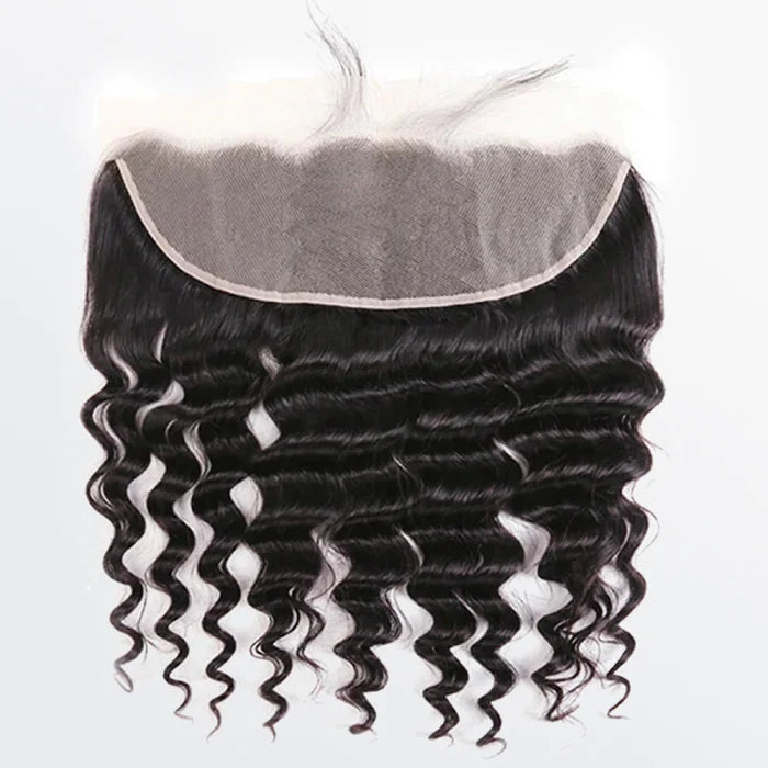 14-20 Inch 13" x 4" Deep Wavy Free Parted Frontal