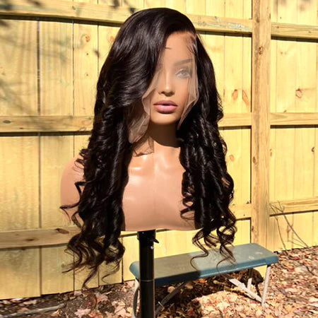 24 Inches 13x6 Body Wavy Lace Front Wig