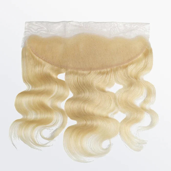 10-20 Inch 13" x 4" Body Wavy Free Parted #613 Frontal