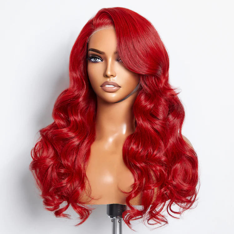 24 Inches 13"x4" Body Wavy Wear & Go Glueless Lace Frontal Wig