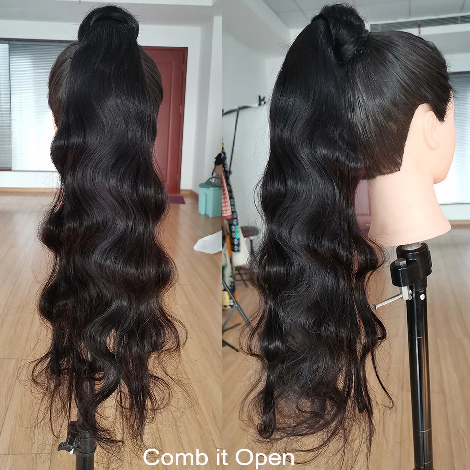 Wrap Around Brazilian Ponytail Human Hair