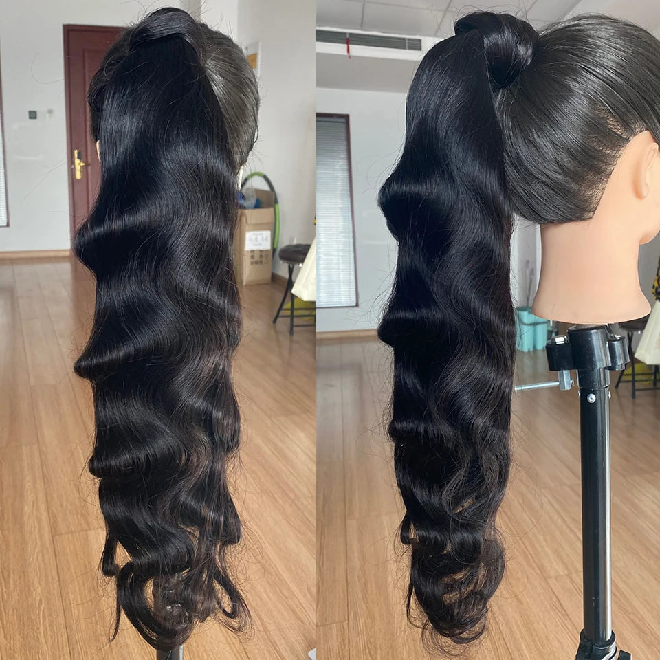 Wrap Around Brazilian Ponytail Human Hair