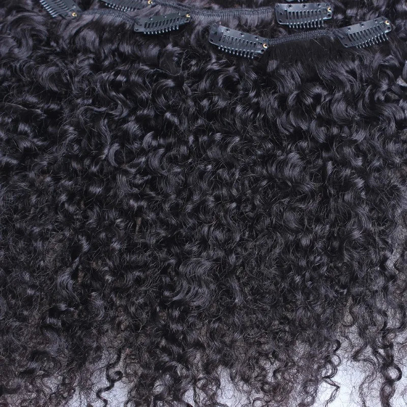 Afro Kinky Curly Clip-Ins Bundles