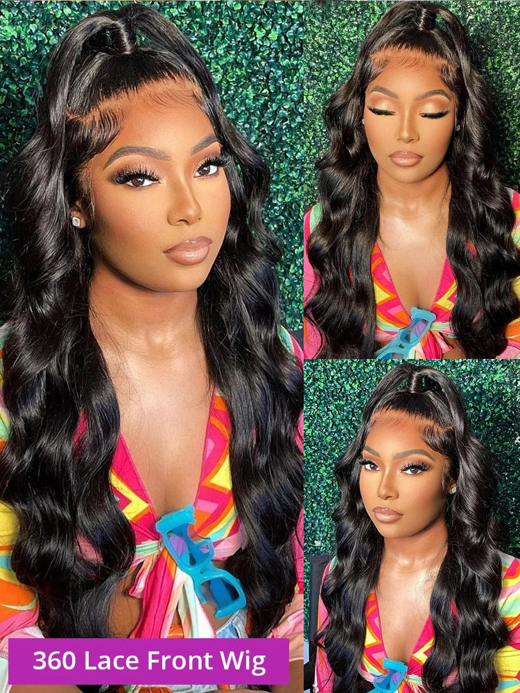 HD Lace Frontal Pre-Plucked Human Hair Wig