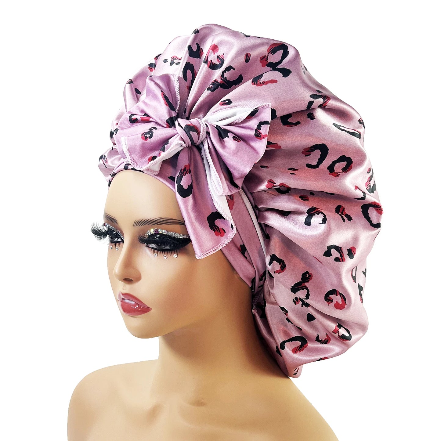 .Large Stylish Silk Bonnet