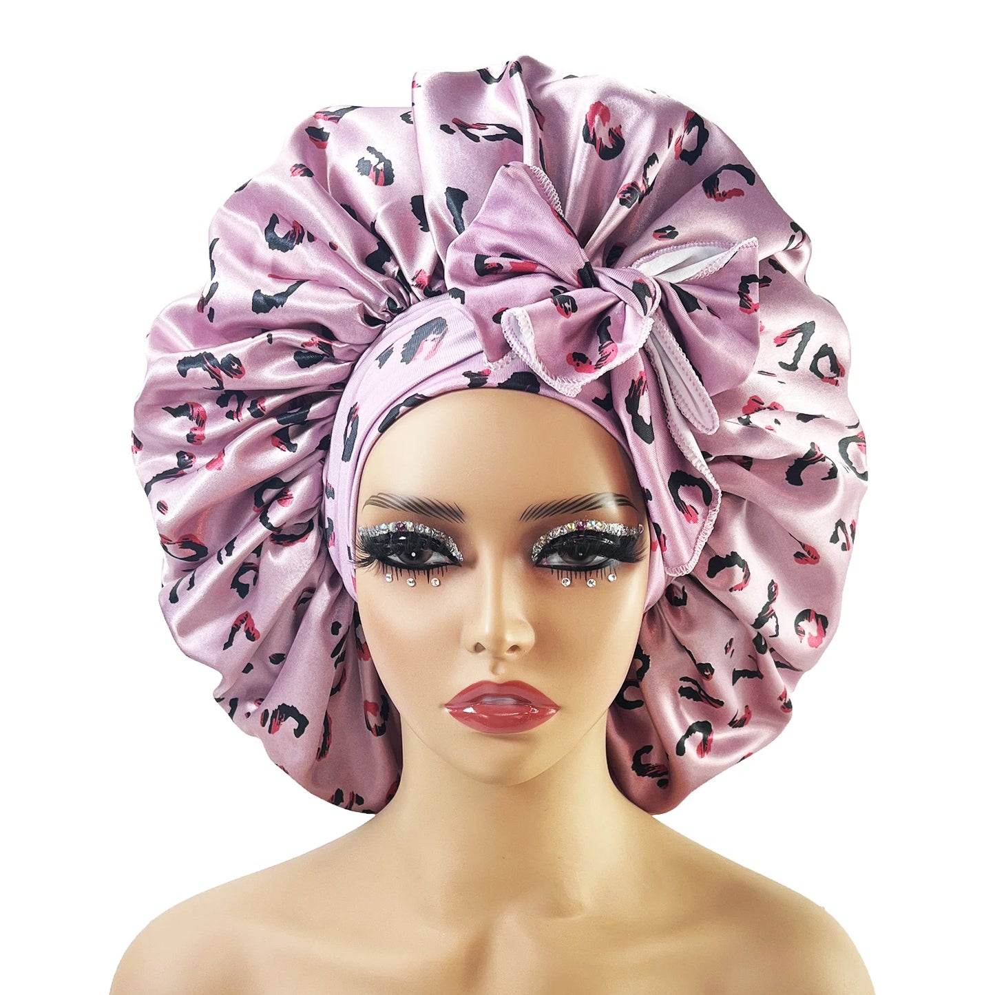 .Large Stylish Silk Bonnet