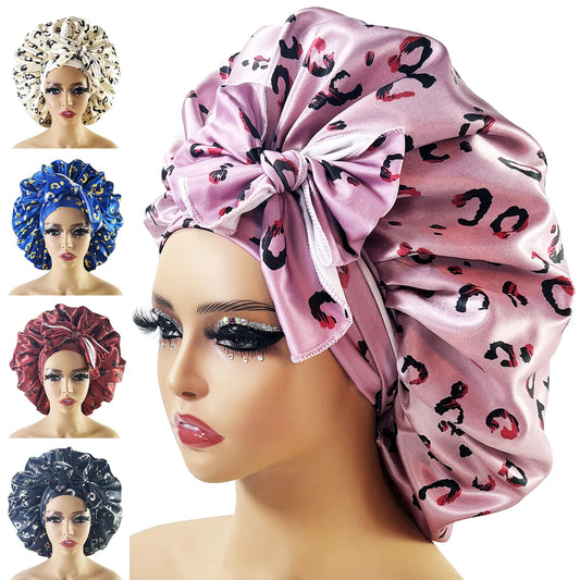 .Large Stylish Silk Bonnet