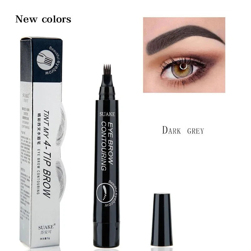 Waterproof Fork Tip Eyebrow Tattoo Pen