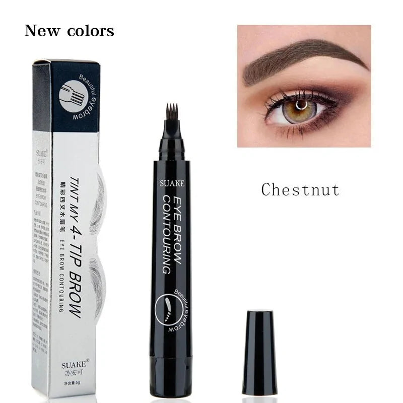 Waterproof Fork Tip Eyebrow Tattoo Pen